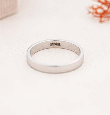 14K Solid Gold Wedding Unisex Band