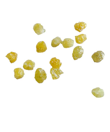 3 Ct Beads Checker Yellow Natural Loose Diamond