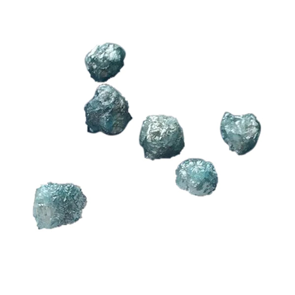 3 Ct Beads Checker Blue Natural Loose Diamond