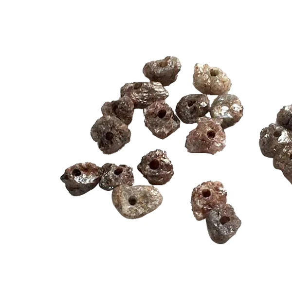 3 Ct Beads Checker Brown Natural Loose Diamond