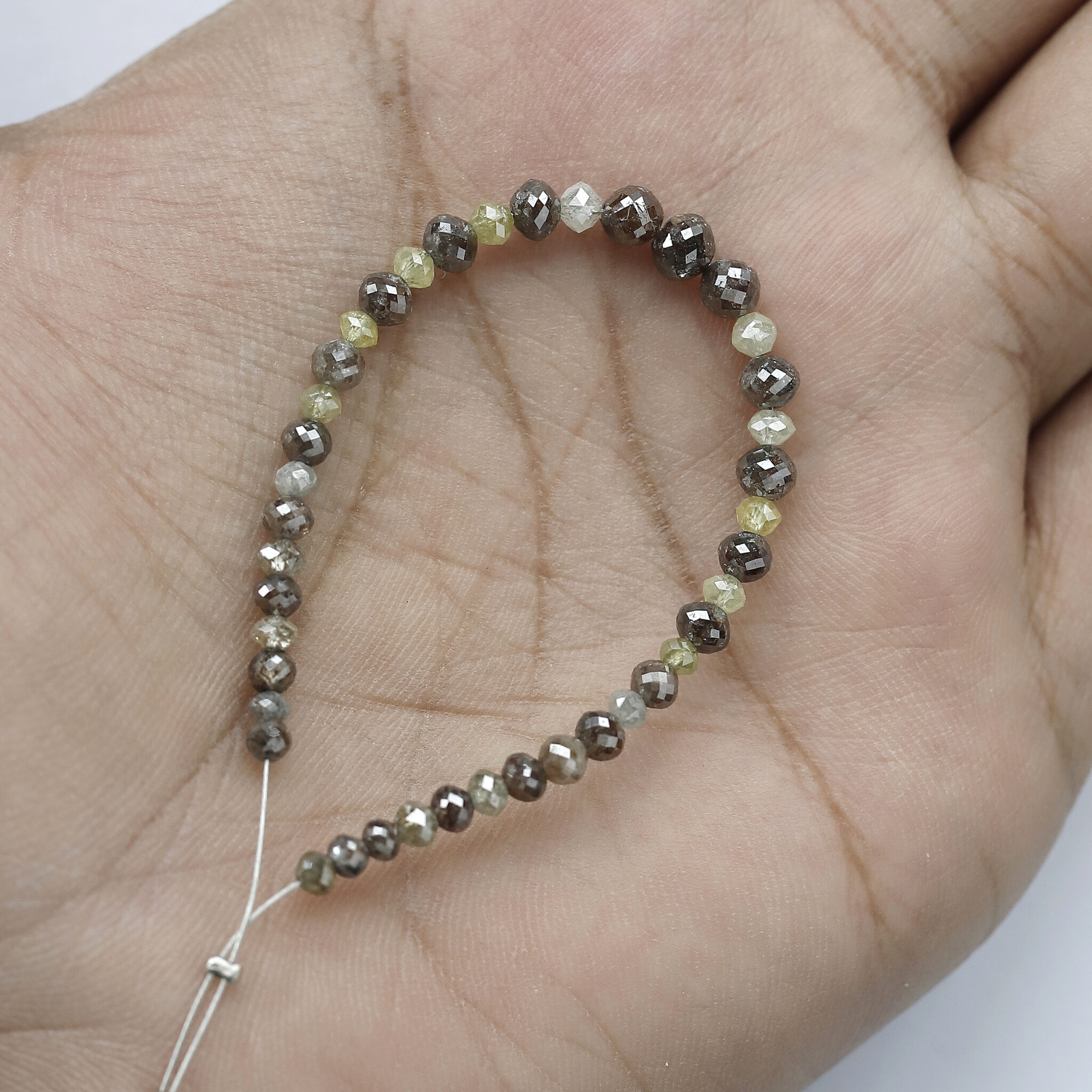 15.37 Ct Beads Checker Multi Natural Loose Diamond