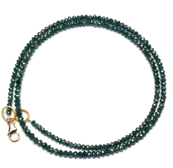 2-3 MM Beads Checker Green Natural Loose Diamond