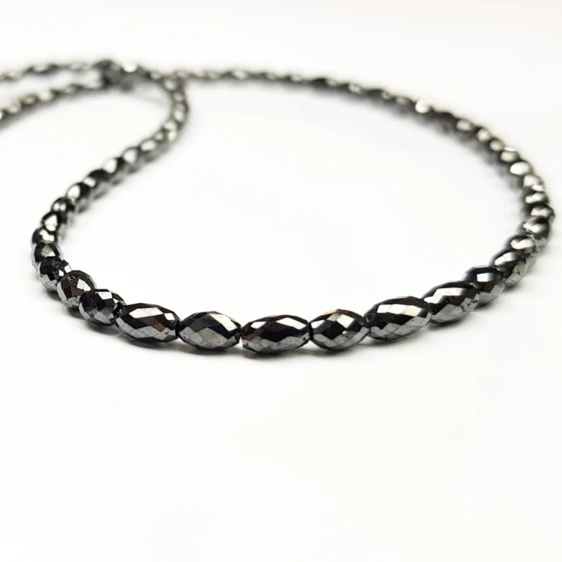 18.30 Ct Beads Uncut Black Natural Loose Diamond