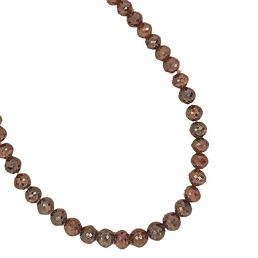 2.0 - 6.0 MM Beads Checker Brown Natural Loose Diamond