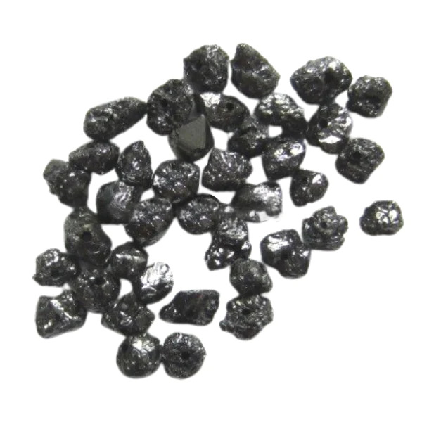 3 Ct Beads Checker Black Natural Loose Diamond