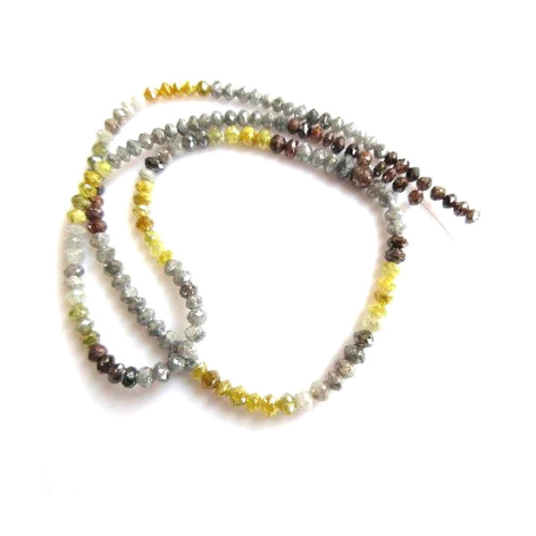 20 Inch Beads Checker Fancy Mixed Natural Loose Diamond