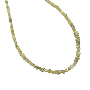 18 Inch Beads Checker Yellow Natural Loose Diamond