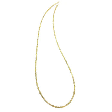 18 Ct Natural Loose Checker Cut Yellow Diamond Beads