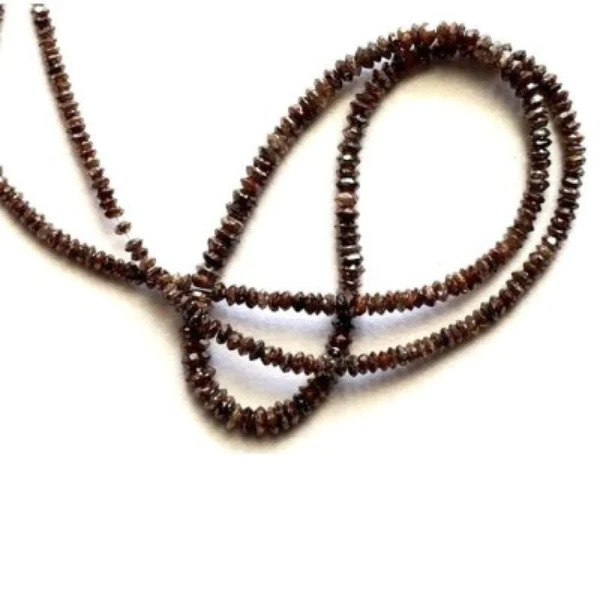 3 Carat Beads Checker Brown Natural Loose Diamond