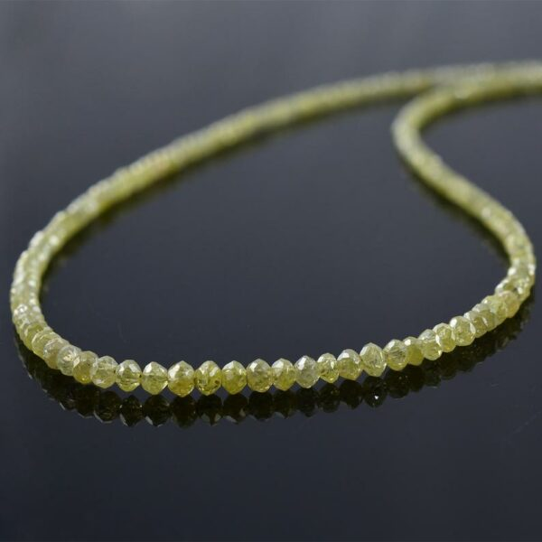 18 Ct Checker Yellow Natural Loose Diamond Beads