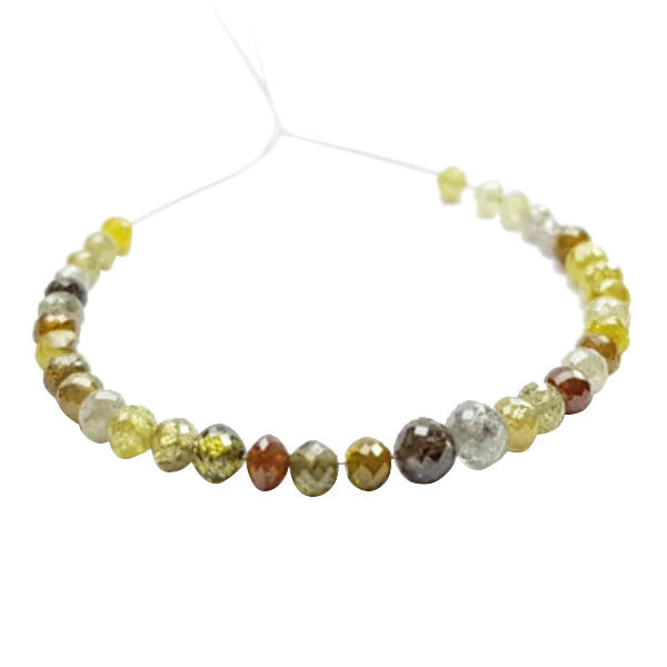 7 Inch Beads Checker Mixed Natural Loose Diamond