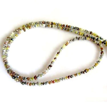 20 Ct Beads Checker Mixed Natural Loose Diamond
