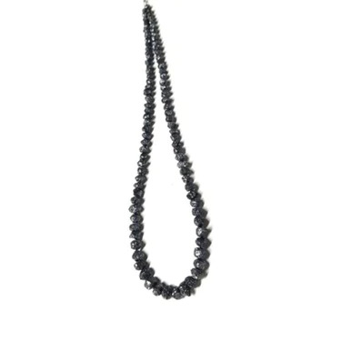 18 Ct Beads Uncut Black Natural Loose Diamond