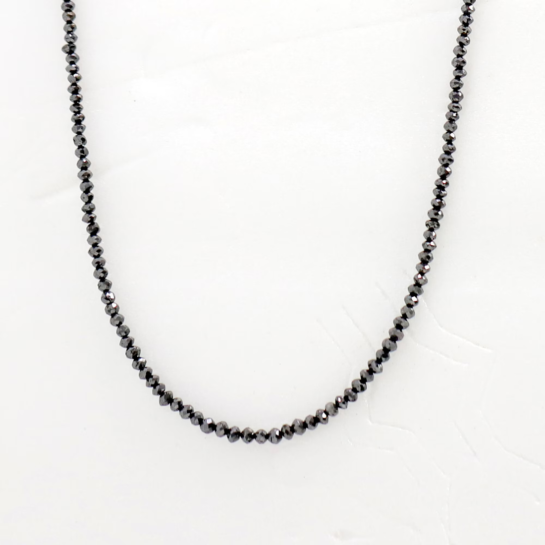 19.84 Ct Beads Uncut Black Natural Loose Diamond