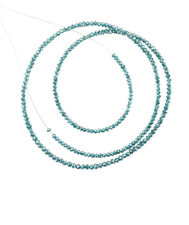 2 MM - 3 MM Beads Uncut Blue Natural Loose Diamond