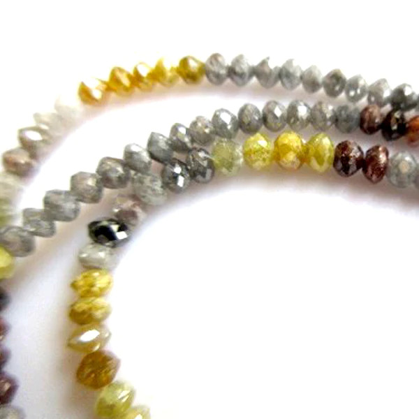 22 Ct Beads Checker Mixed Natural Loose Diamond