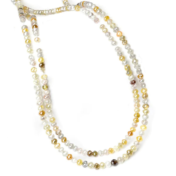 32 Ct Beads Checker Mixed Natural Loose Diamond