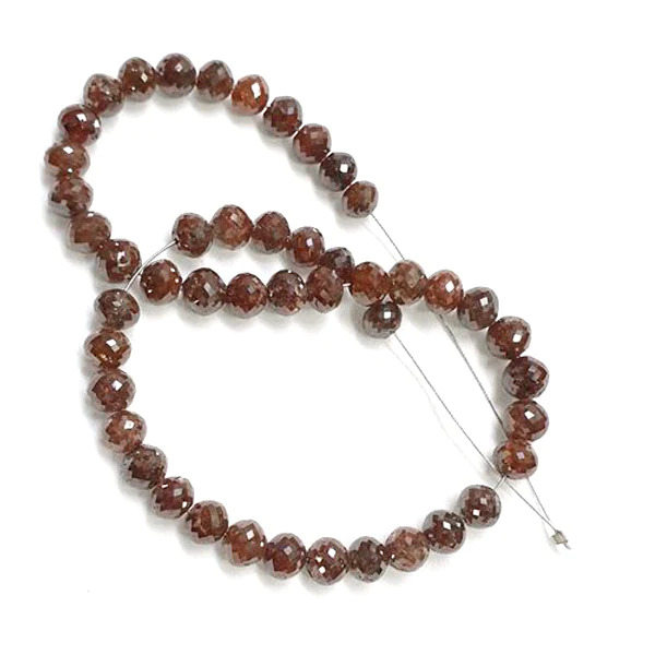 2.0 - 6.0 MM Beads Checker Brown Natural Loose Diamond