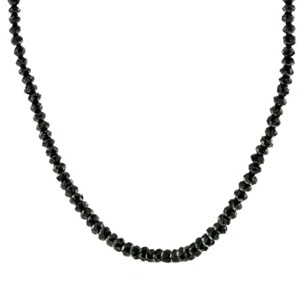 18 Ct Beads Uncut Black Natural Loose Diamond