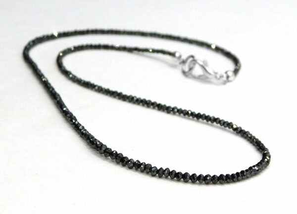 2-3 MM Beads Checker Cut Black Natural Loose Diamond