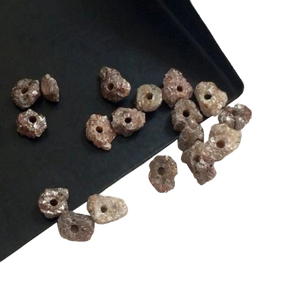 3 Ct Beads Checker Brown Natural Loose Diamond