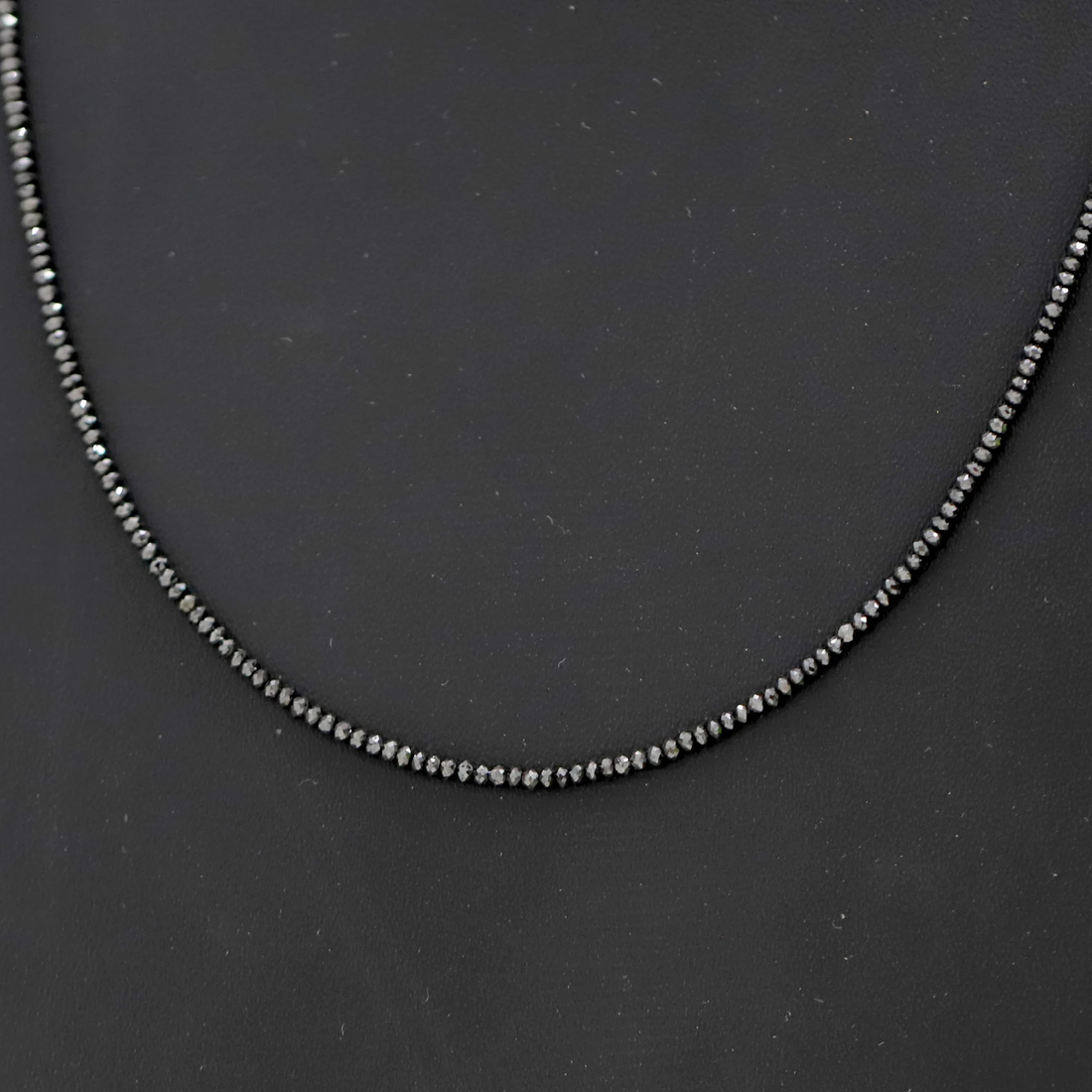 2 MM Beads Uncut Black Natural Loose Diamond