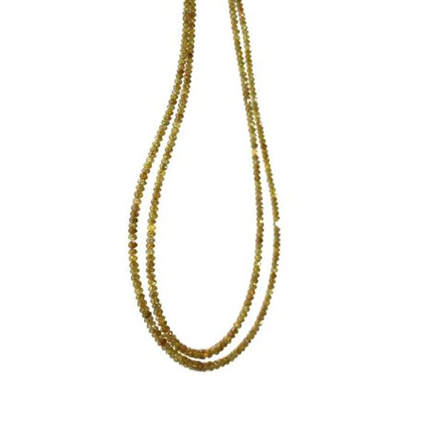 16 Inch Beads Checker Yellow Natural Loose Diamond