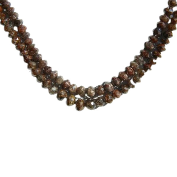 20 Carat Beads Checker Brown Natural Loose Diamond
