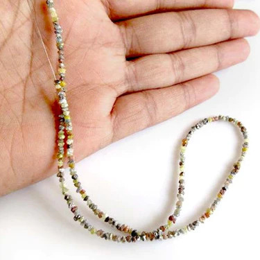 20 Ct Beads Checker Mixed Natural Loose Diamond