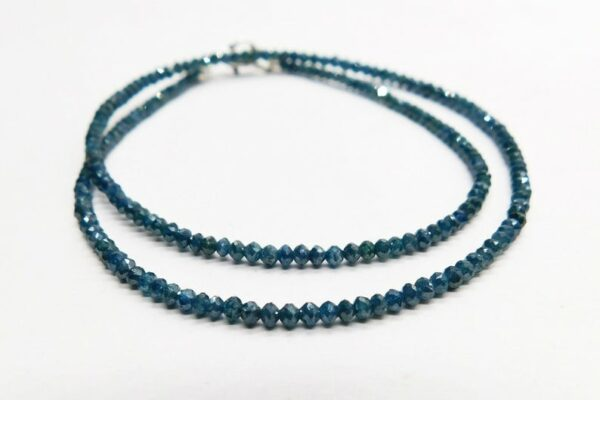 20 Ct Beads Uncut Fancy Blue Natural Loose Diamond
