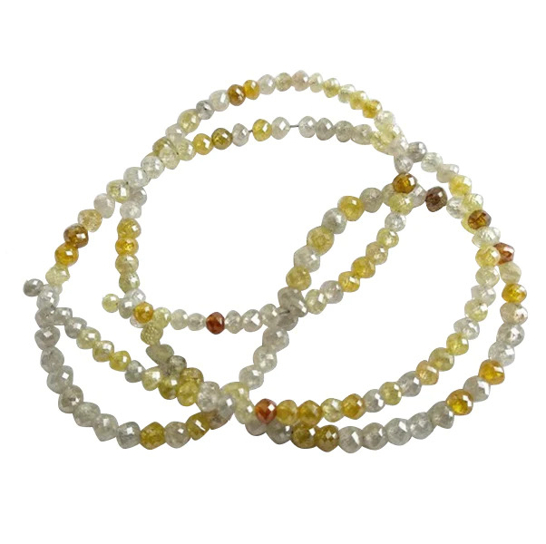32 Ct Beads Checker Mixed Natural Loose Diamond