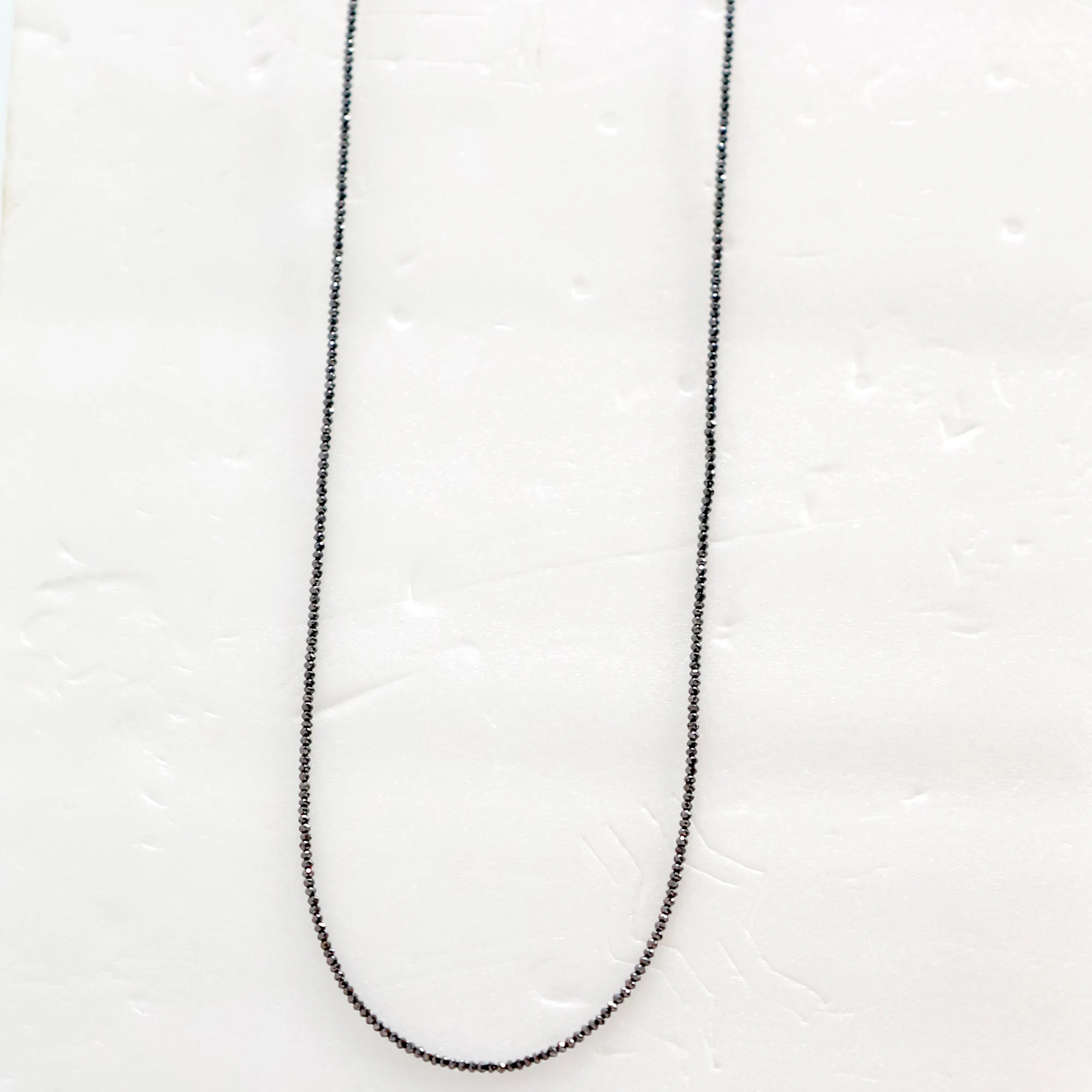 2 MM Beads Uncut Black Natural Loose Diamond