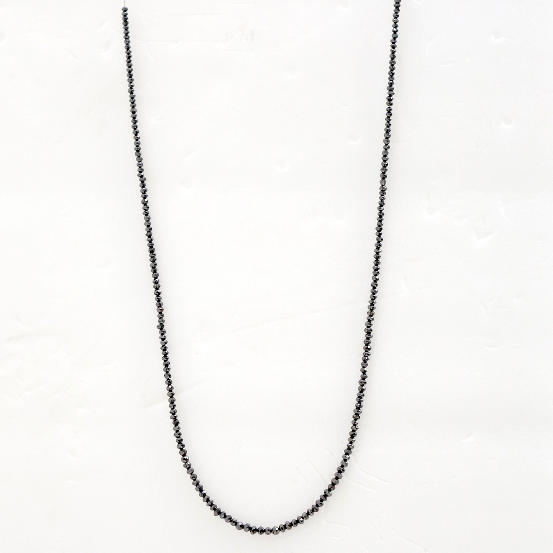 19.84 Ct Beads Uncut Black Natural Loose Diamond