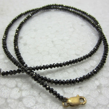 16 Ct Beads Uncut Black Natural Loose Diamond