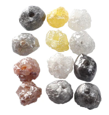 3 Ct Beads Checker Mixed Natural Loose Diamond