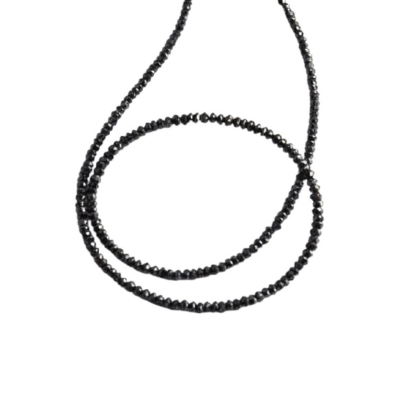 18 Ct Beads Uncut Black Natural Loose Diamond