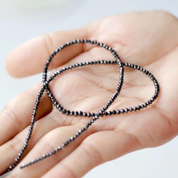 20 Ct Beads Uncut Black Natural Loose Diamond