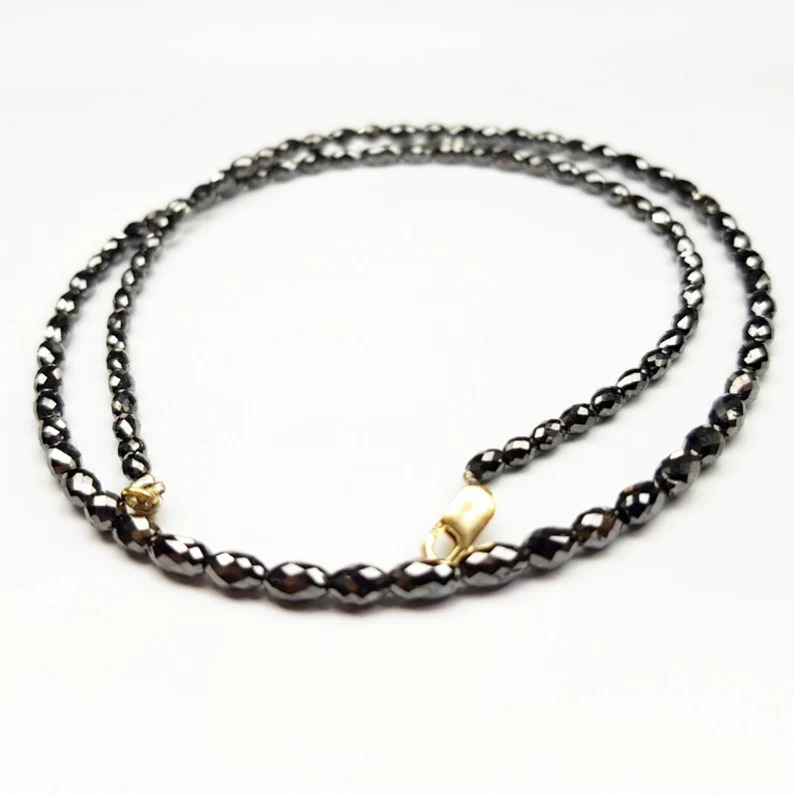 18.30 Ct Beads Uncut Black Natural Loose Diamond