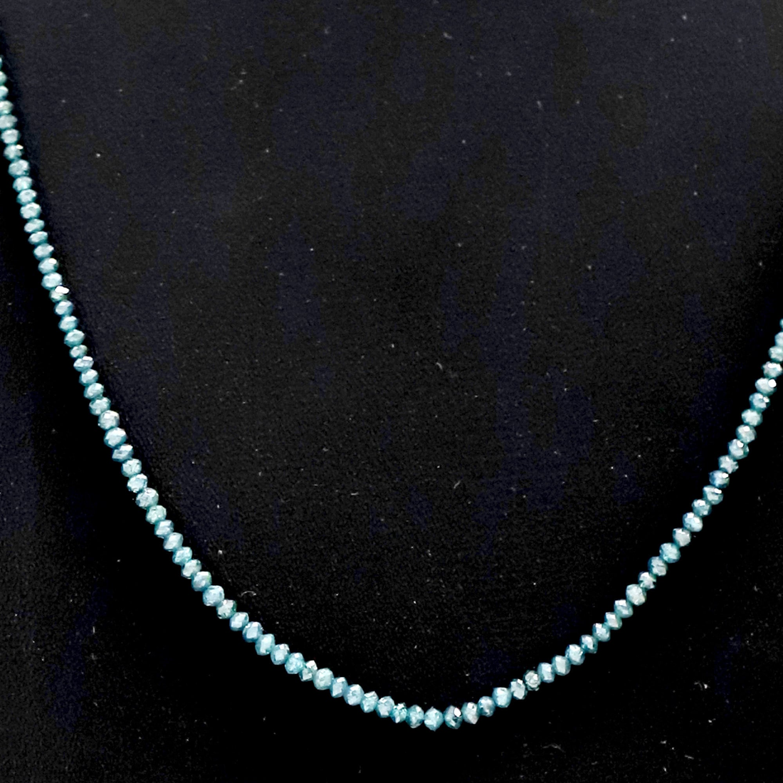 21 Ct Beads Uncut Blue Natural Loose Diamond