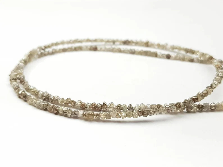 12.50 Ct Beads Checker Brown Natural Loose Diamond
