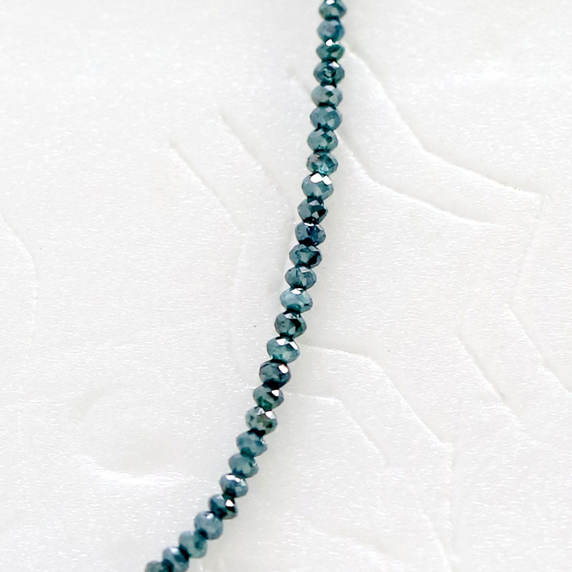 21 Ct Beads Uncut Blue Natural Loose Diamond