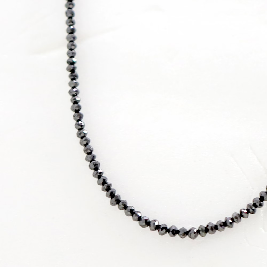 19.84 Ct Beads Uncut Black Natural Loose Diamond