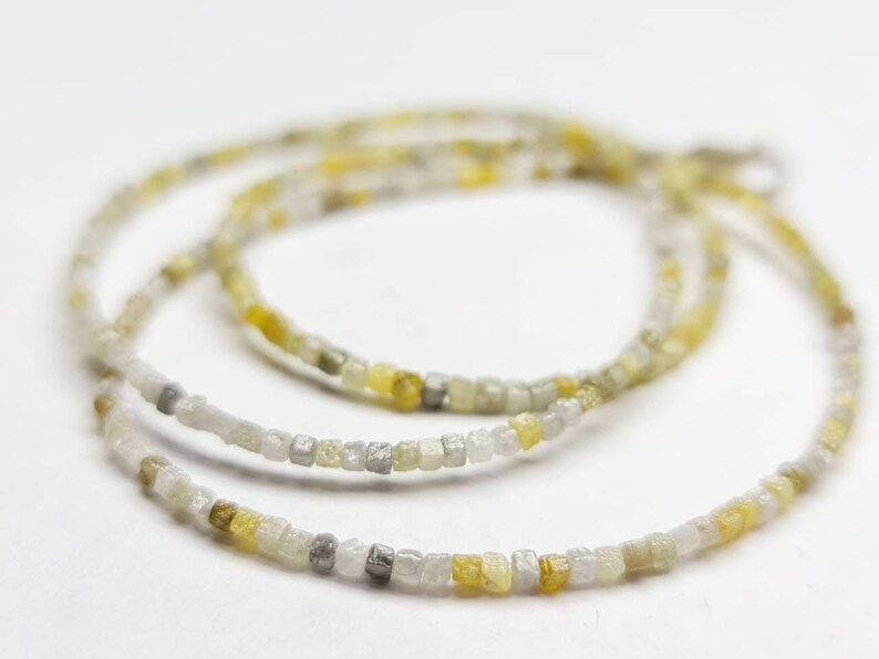 8.00 Ct Beads Checker Brown & Black Natural Loose Diamond