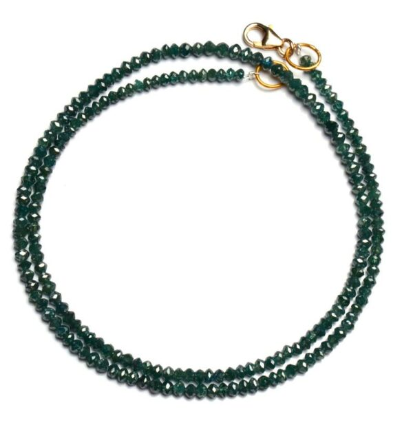 2-3 MM Beads Checker Green Natural Loose Diamond