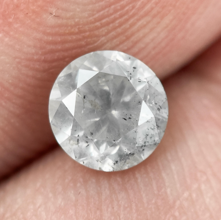 0.97 Ct Round Brilliant Cut White Natural Beautiful Diamond