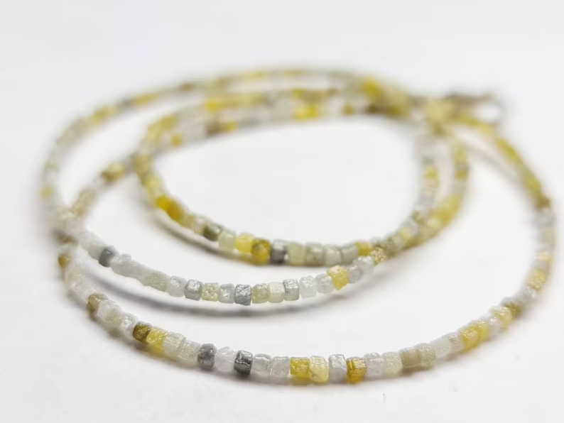 8 Ct Beads Checker Multi Natural Loose Diamond