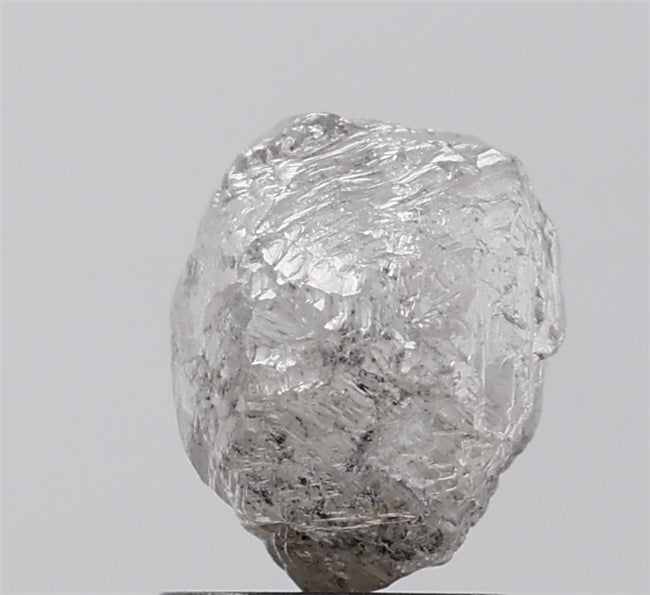 3.26 Ct Rough Uncut ICY White Natural Unpolished Diamond