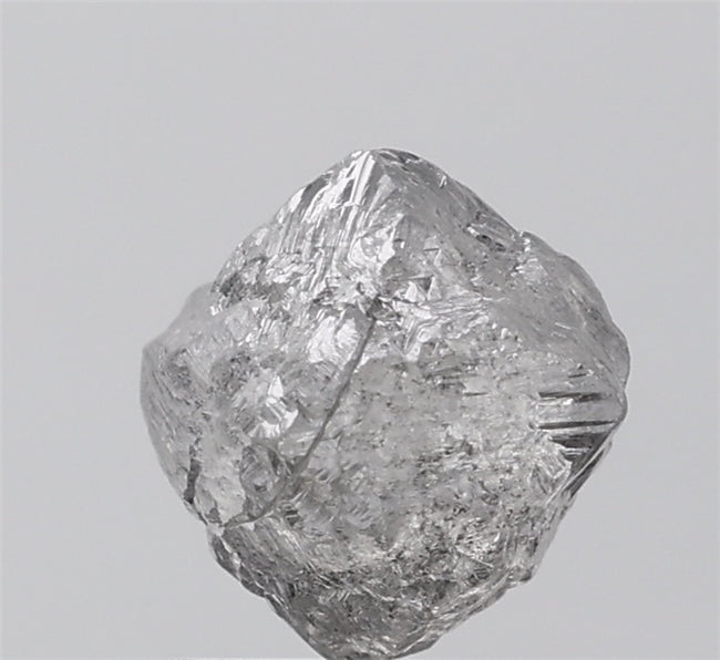 3.00 Ct Rough Uncut ICY White Natural Unpolished Diamond