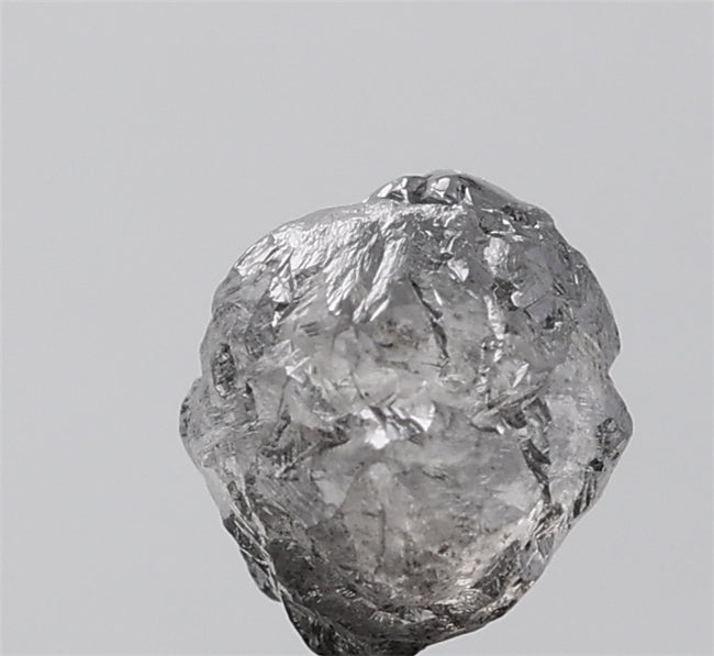 3.03 Ct Rough Uncut ICY White Natural Fancy Diamond