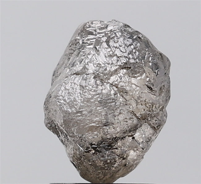3.08 Ct Rough Uncut ICY White Natural Unpolished Diamond